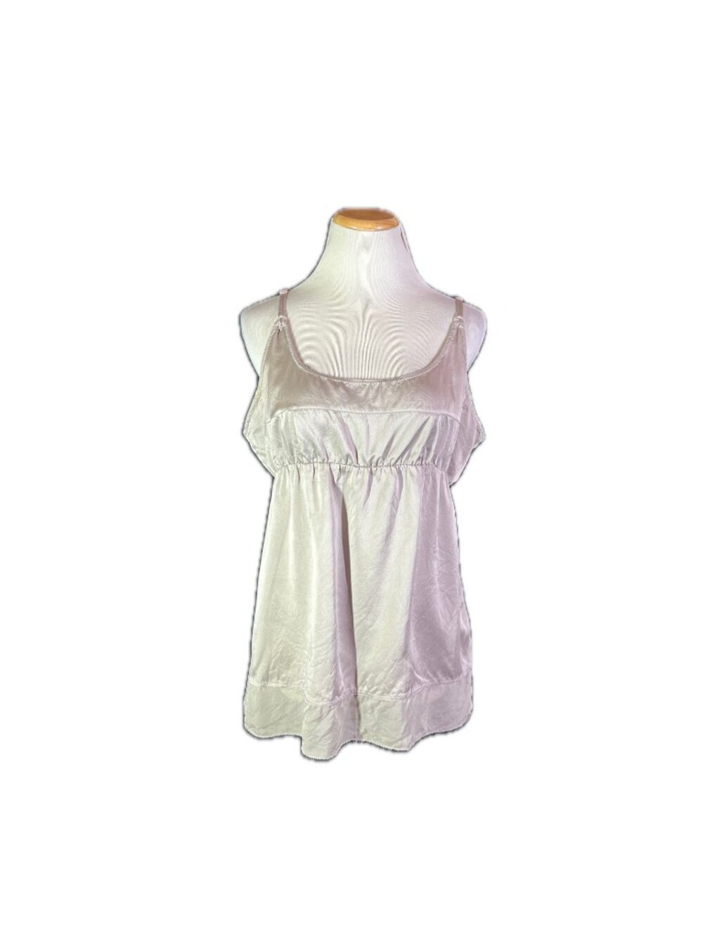 Boston Proper Size 14 Silk Cami Tank Top High Waist Adjustable Straps